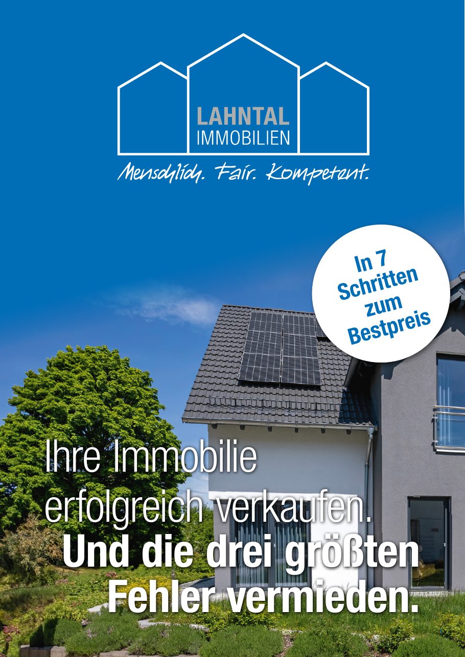 Titelseite der Broschüre „Ihre Immobilie erfolgreich verkaufen“